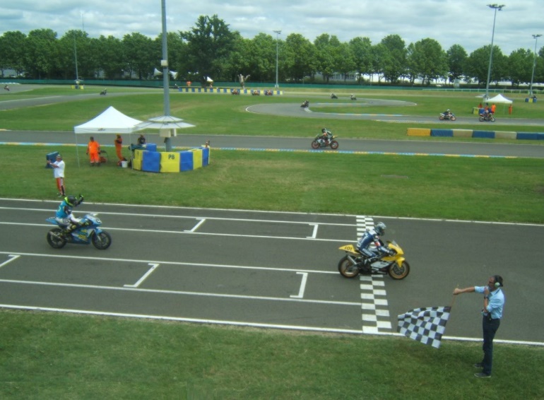 Le Mans 2021 23H60 ASCOP Motorbike race at Le Mans' International Karting Racetrack